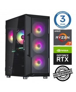 INTOP Ryzen 7 5700X 16GB 250SSD M.2 NVME RTX3050 6GB no-OS