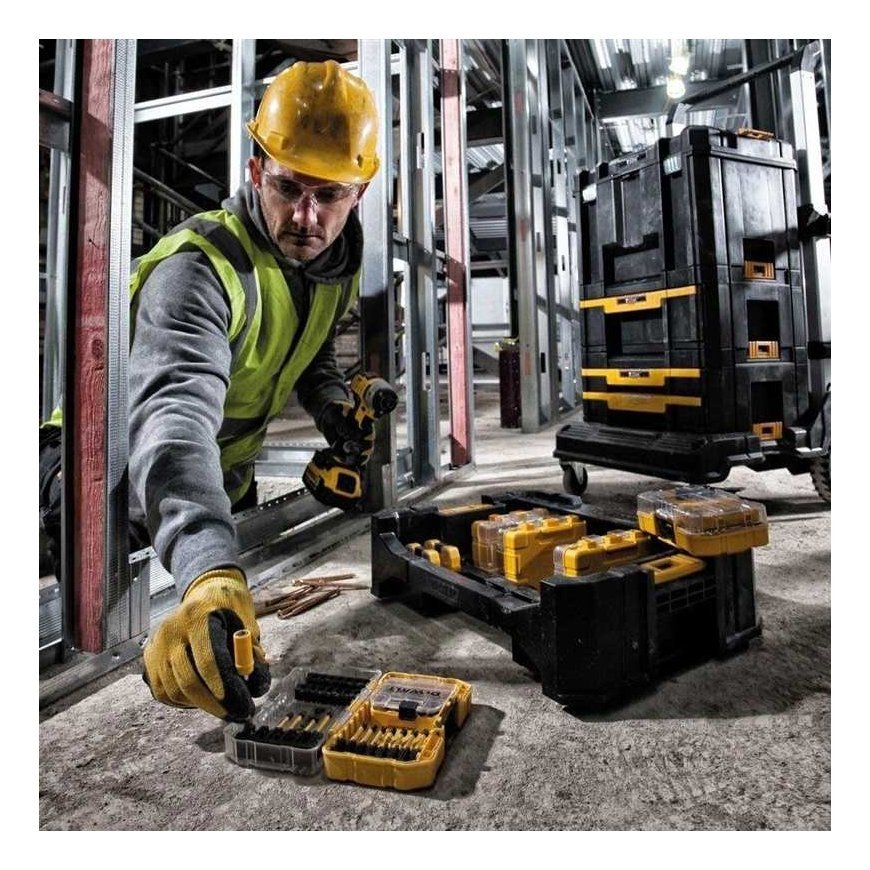 Grąžtas Sukimo antgalių ir grąžtų komplektas DeWalt 25 vnt – 4