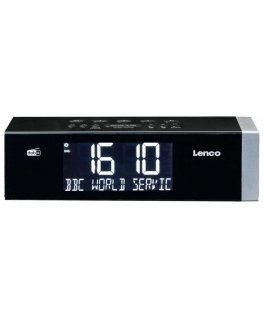 Lenco CR-640 Uhrenradio DAB+/BT/FM juodas