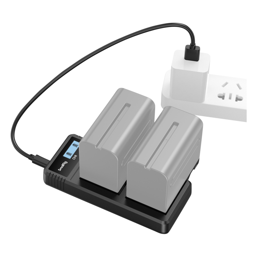 SMALLRIG 4086 BATTERY CHARGER FOR NP-F970 BATTERIES