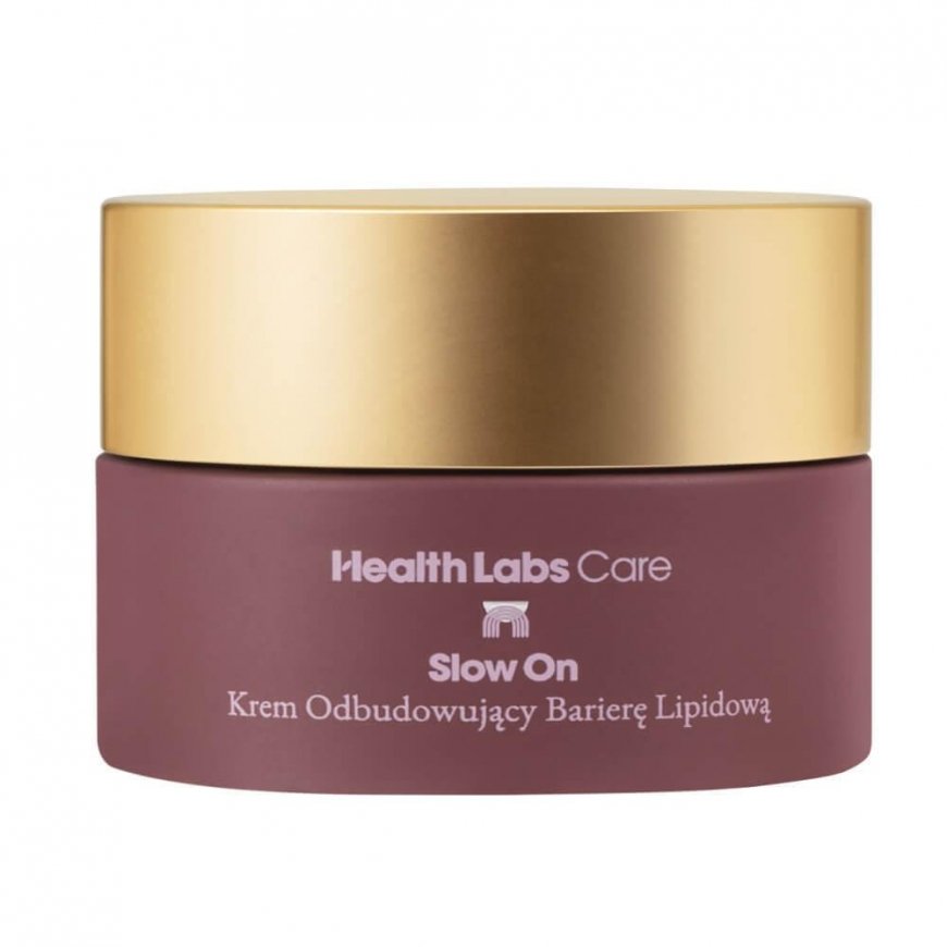 Healthlabs Slow On kremas, atkuriantis lipidų barjerą 50ml