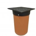 Manhole cover with pipe Magnaplast, Ø 300 mm, 40t Manhole cover with pipe Magnaplast, Ø 300 mm, 40t