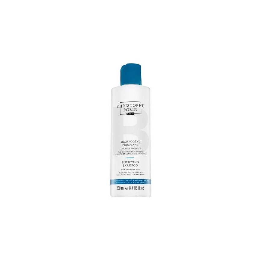 Christophe Robin Purifying Shampoo With Thermal Mud cleansing hair shampoo 250ml