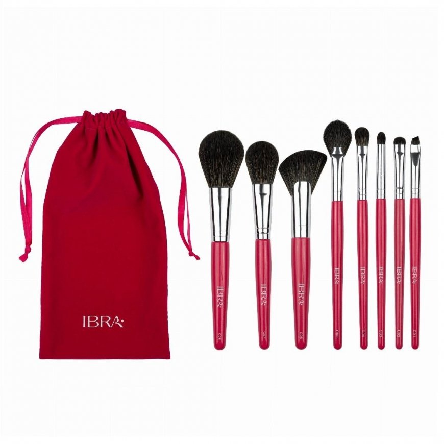 Ibra Candy makeup brush set 8