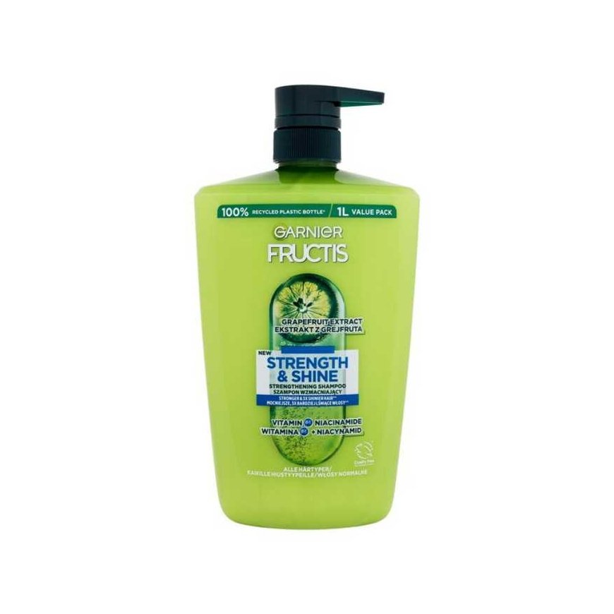 Garnier Fructis Strength & Shine Shampoo for women, 1000 ml