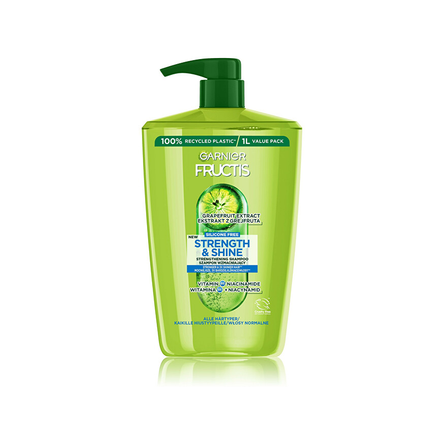 Garnier Fructis Strength & Shine Šampūnas moterims, 1000 ml – 2