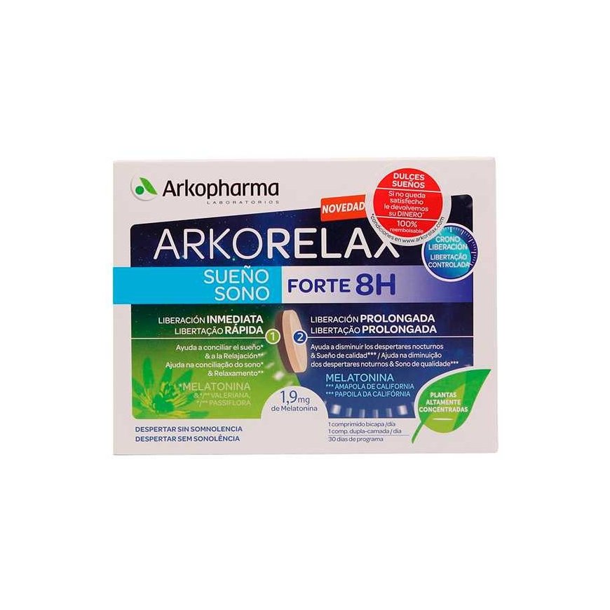Arkopharma Arkorelax Sleep Forte 8H food