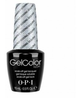 OPI Opi Gel Color Semi Permanent Nail Polish Desperately Seeking Sequins 15 ml For Women