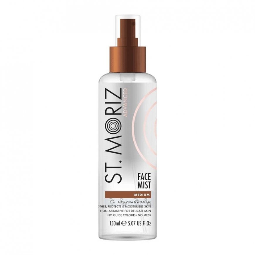 St.Moriz Advanced Pro Gradual Self Tanning Face Mist Medium 150ml Self Tanning Face Mist