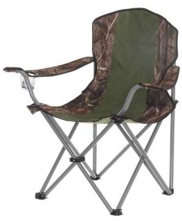 Atom Camping Chair with drink holders camo