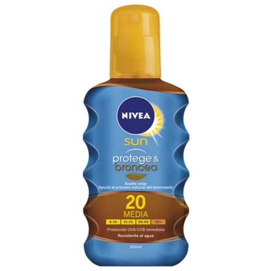 Nivea sun protection and bronze tan activating oil Spf20 200ml – 2