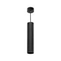 Orno BARBRA PLR GU10 pendant lamp max 35W, IP20, round, black, aluminum