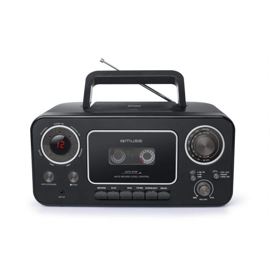 Muse M-182 RDC Analoginis FM, MW Juoda – 3