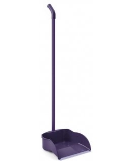 Szufelka na kiju Mery - 90 x 26 cm, Violetinis