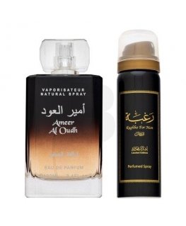 SET Lattafa Ameer Al Oudh (U) EDP 100ml + dsp 50ml