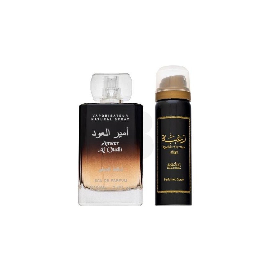 SET Lattafa Ameer Al Oudh (U) EDP 100ml + dsp 50ml
