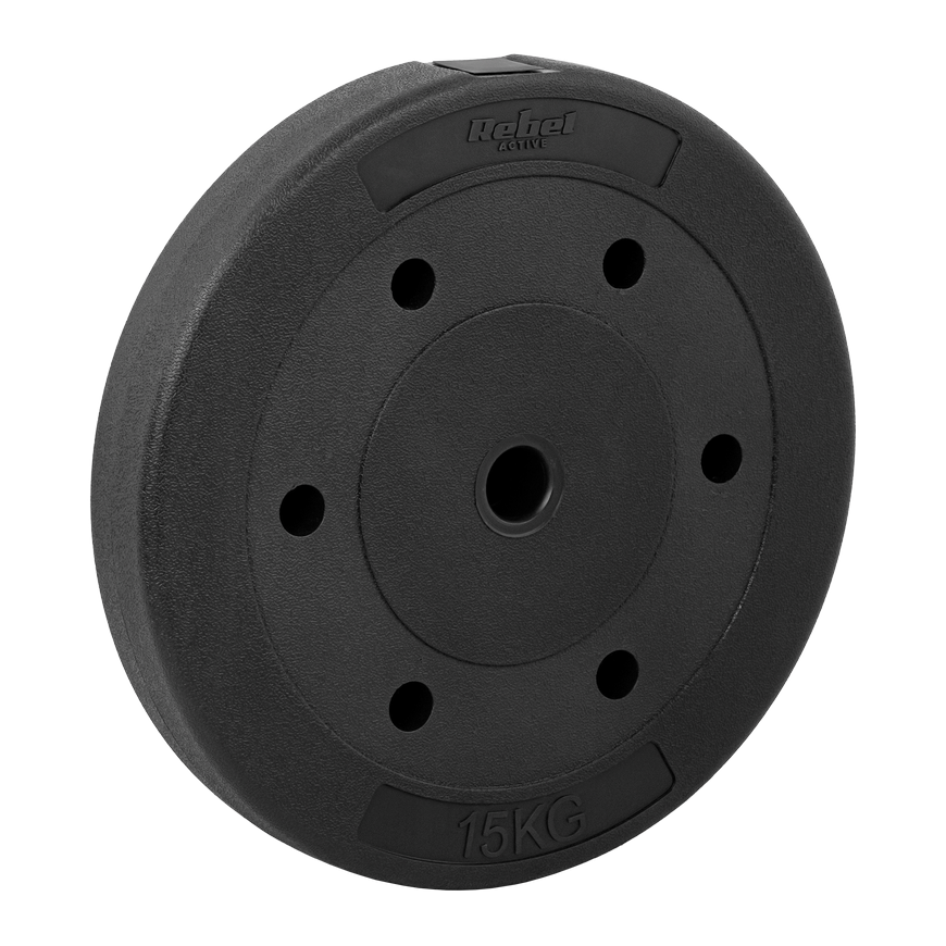 Set of bituminous loads 2x15kg, hole 31mm, REBEL ACTIVE – 3