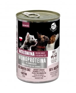PET REPUBLIC Monoprotein Beef - märg koeratoit - 400g