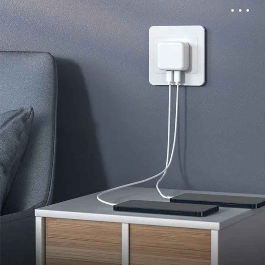 CP CH1 35W Двух портов USB-C Быстрая Зарядка для всех Apple устр – 4