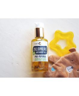 Purity Vision Bio Soothing Amber Oil for babies care for sensitive skin 95 ml