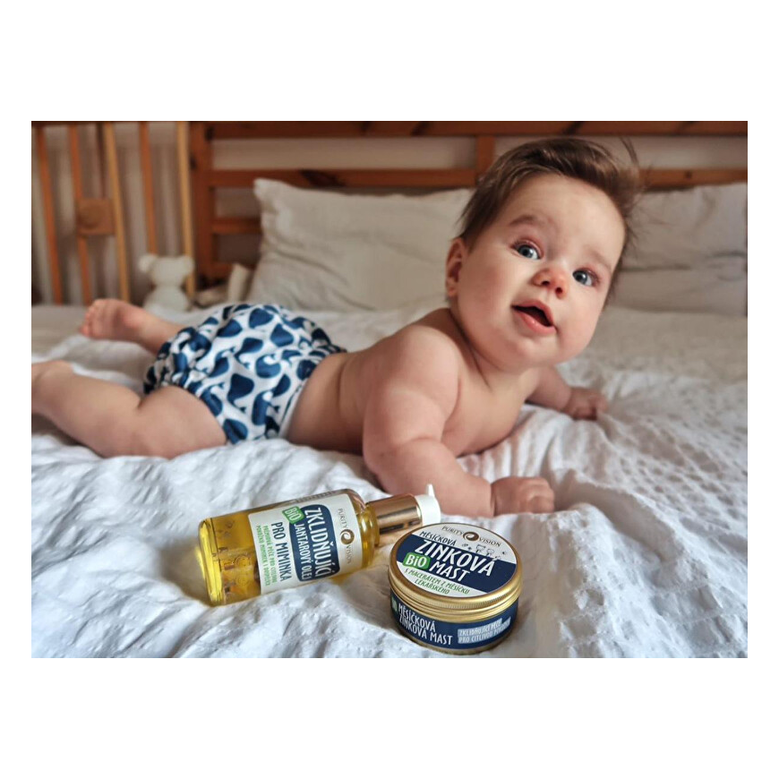 Purity Vision Bio Soothing Amber Oil for babies care for sensitive skin 95 ml – 3
