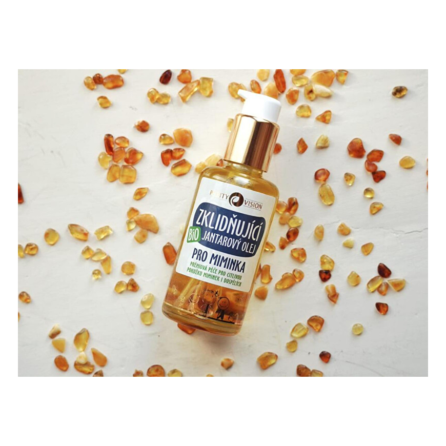 Purity Vision Bio Soothing Amber Oil for babies care for sensitive skin 95 ml – 5