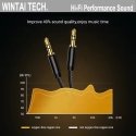 iLike AX1 Durable Braided Wire 1m Aux Jack Cable 3.5mm male to 3 iLike AX1 Durable Braided Wire 1m Aux Jack Cable 3.5mm male to 3
