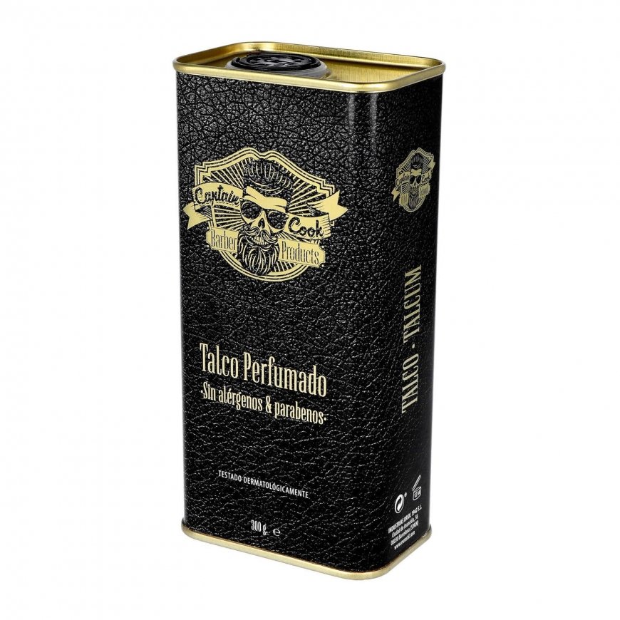 "Eurostil Captain Cook" kvapioji talko pudra be parabenų 300g – 2