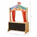 MASTERKIDZ wooden puppet theater stall MASTERKIDZ wooden puppet theater stall