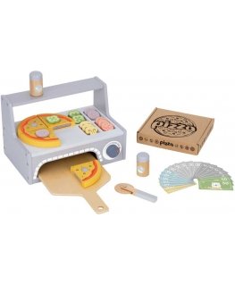 Tooky Toys TOOKY TOY Picerijos medinės picos orkaitės priedai
