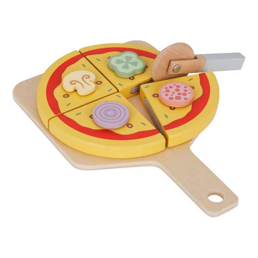 Tooky Toys TOOKY TOY Picerijos medinės picos orkaitės priedai – 5