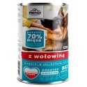 FRENDI ar liellopa gaļas gabaliņiem smalkā mērcē - mitrā suņu barība - 1250g