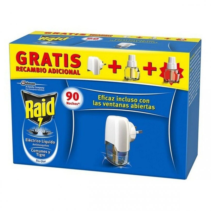 Raid Proteccion Antimosquitos Aparato 2 Recambios – 2
