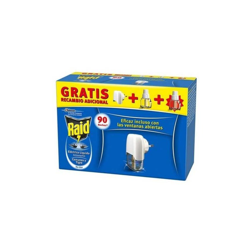 Raid Proteccion Antimosquitos Aparato 2 Recambios – 4
