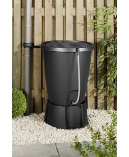 KETER RAIN TANK INDIGO WATER BUTT + BASIC GRAPHITE 200 L