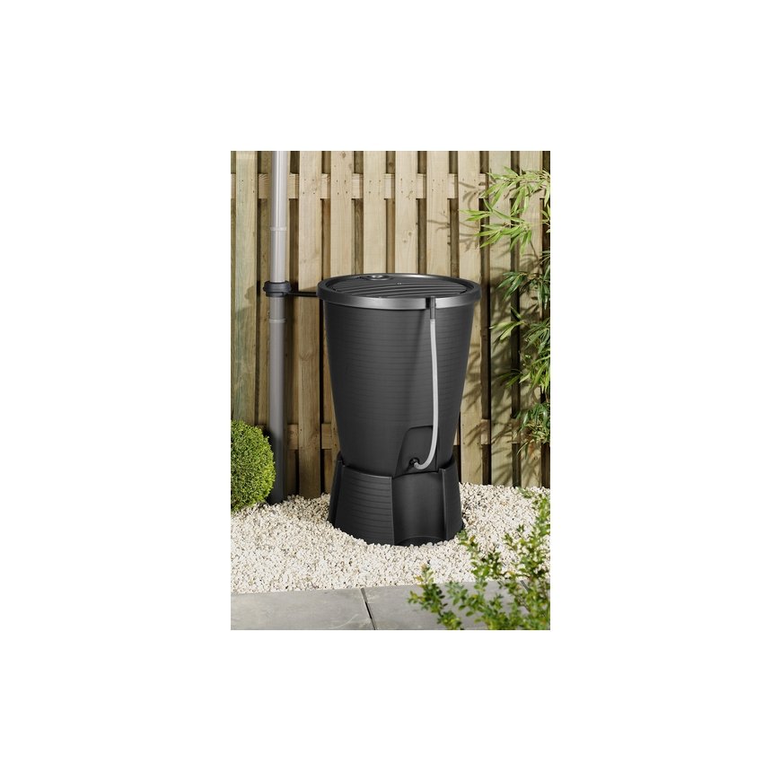 KETER RAIN TANK INDIGO WATER BUT + PAGRINDINIS GRAFITAS 200 L