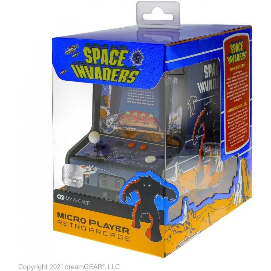 Dreamgear MY ARCADE Micro Player "Space Invaders Collectible Retro" portable game console, premium version – 4