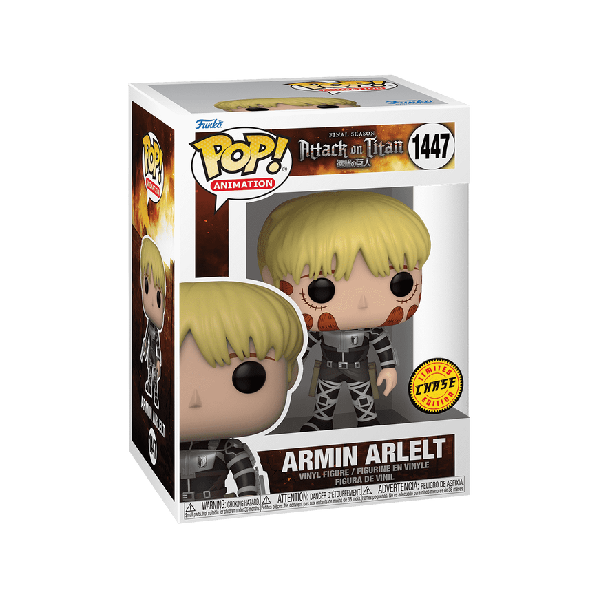 FUNKO POP! Vinilinė figūrėlė: Attack of Titan - Armin Arlert w/chase – 3