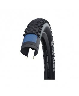 SCHWALBE Smart Sam Non folding tire (60-584) Juodas/juodas, ADDIX, PSI max:50 PSI, Weight:770 g
