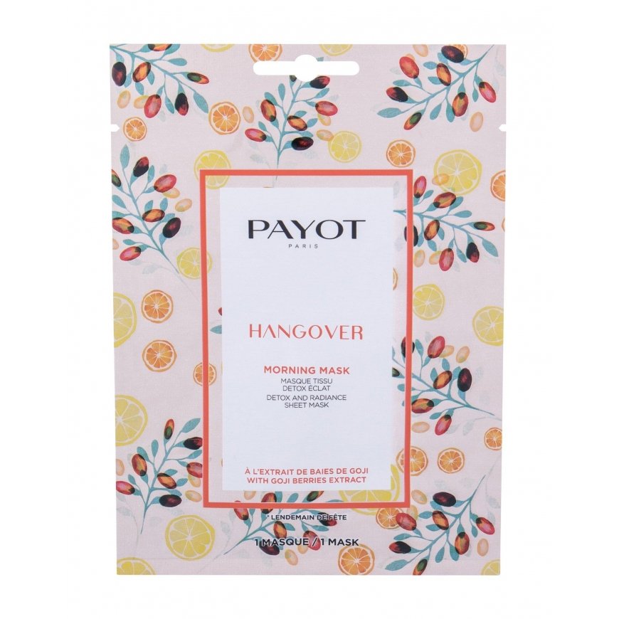 "Payot Hangover Detox And Radiance" lakštinė kaukė – 2