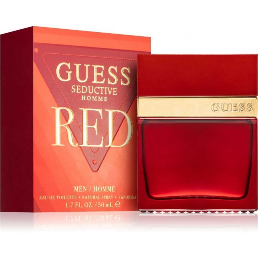 GUESS Seductive Homme Raudona EDT tualetinis vanduo vyrams, 50 ml