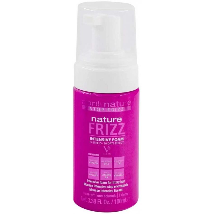 Abril Et Nature Nature Frizz Intensive Foam pianka do włosów puszących się 100ml
