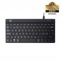 R-Go Tools Compact Break RGOCONDWDBL näppäimistö USB QWERTY Pohjoismainen musta R-Go Tools Compact Break RGOCONDWDBL näppäimistö USB QWERTY Pohjoismainen musta