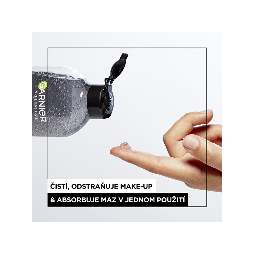 Garnier Skin Naturals Micellar Purifying Jelly Vanduo Micellar Vanduo moterims, 400 ml – 3