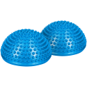 Półkule sensoryczne with wypustkami rehabilitacyjne, set of 2 pcs., color blue, REBEL ACTIVE Półkule sensoryczne with wypustkami rehabilitacyjne, set of 2 pcs., color blue, REBEL ACTIVE