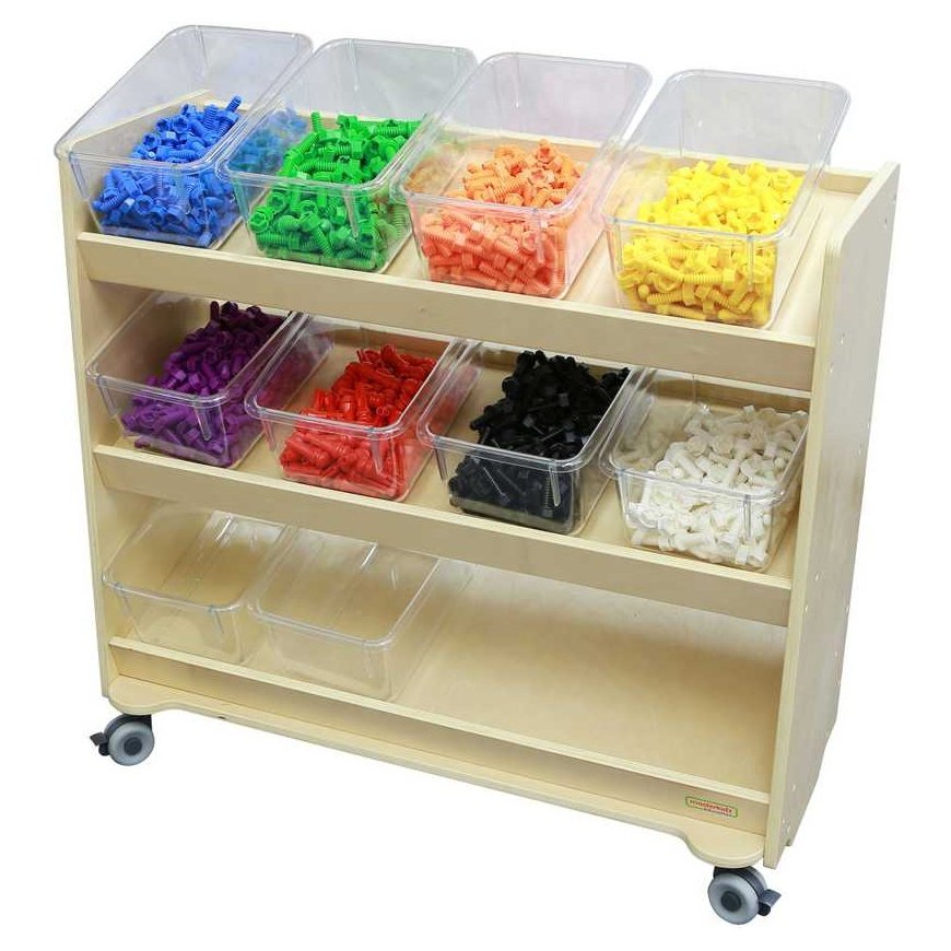 MASTERKIDZ Akrylowe Pojemniki Na Elementy Do Tablicy STEM 6 pcs. – 3