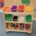 MASTERKIDZ Akrylowe Pojemniki Na Elementy Do Tablicy STEM 6 vnt. MASTERKIDZ Akrylowe Pojemniki Na Elementy Do Tablicy STEM 6 vnt.