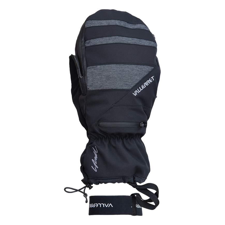 Vallerret Skadi Zipper Mitt LRS: Black XL – 2