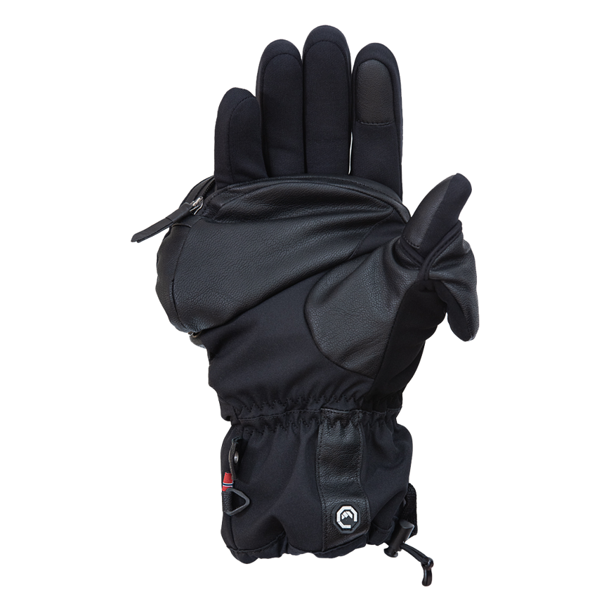 Vallerret Skadi Zipper Mitt LRS: Juodas XL – 5