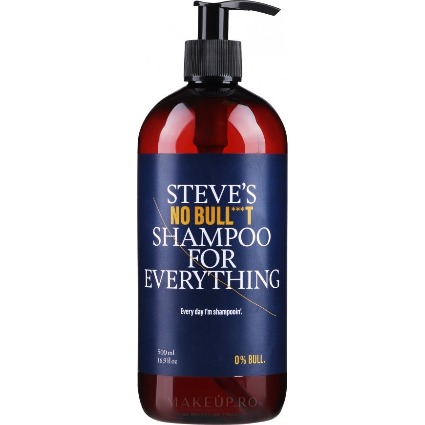 Steve´s Steves No Bullt Shampoo For Everything - Shampoo for hair and beard – 2